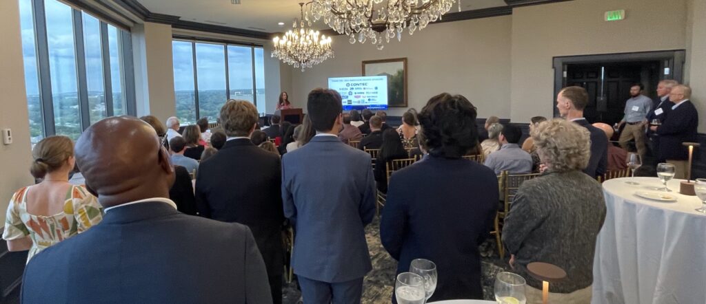 view from rear of room Meet the Finalists 2025