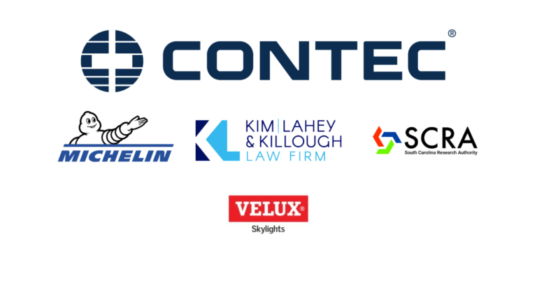 2026 sponsor logos, Contec, Michelin, Kim, Lahey & Killough, SCRA and Velux